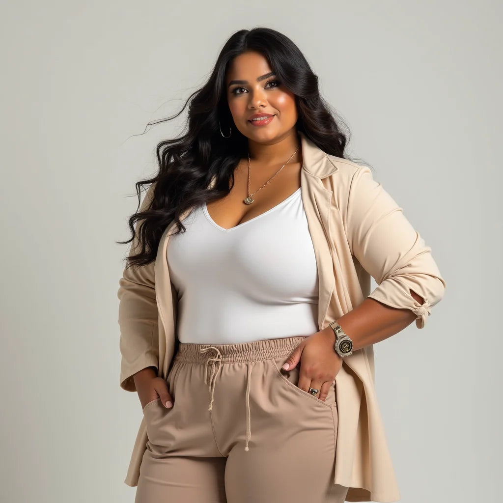 Plus Size Clothing For Women - Plus Size Outfit Formulas for Women That Always Flatter